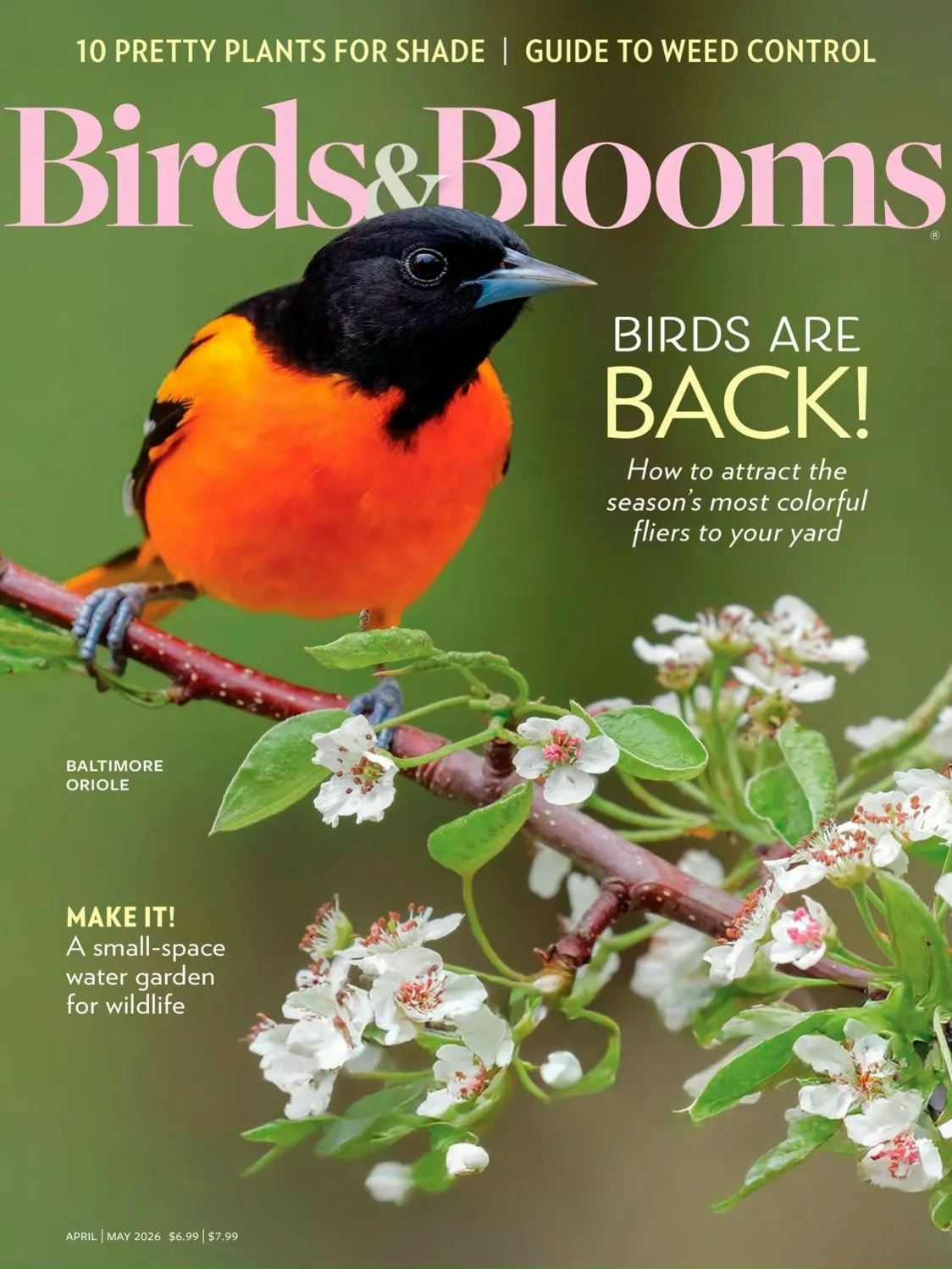 Birds Blooms – May 2026
